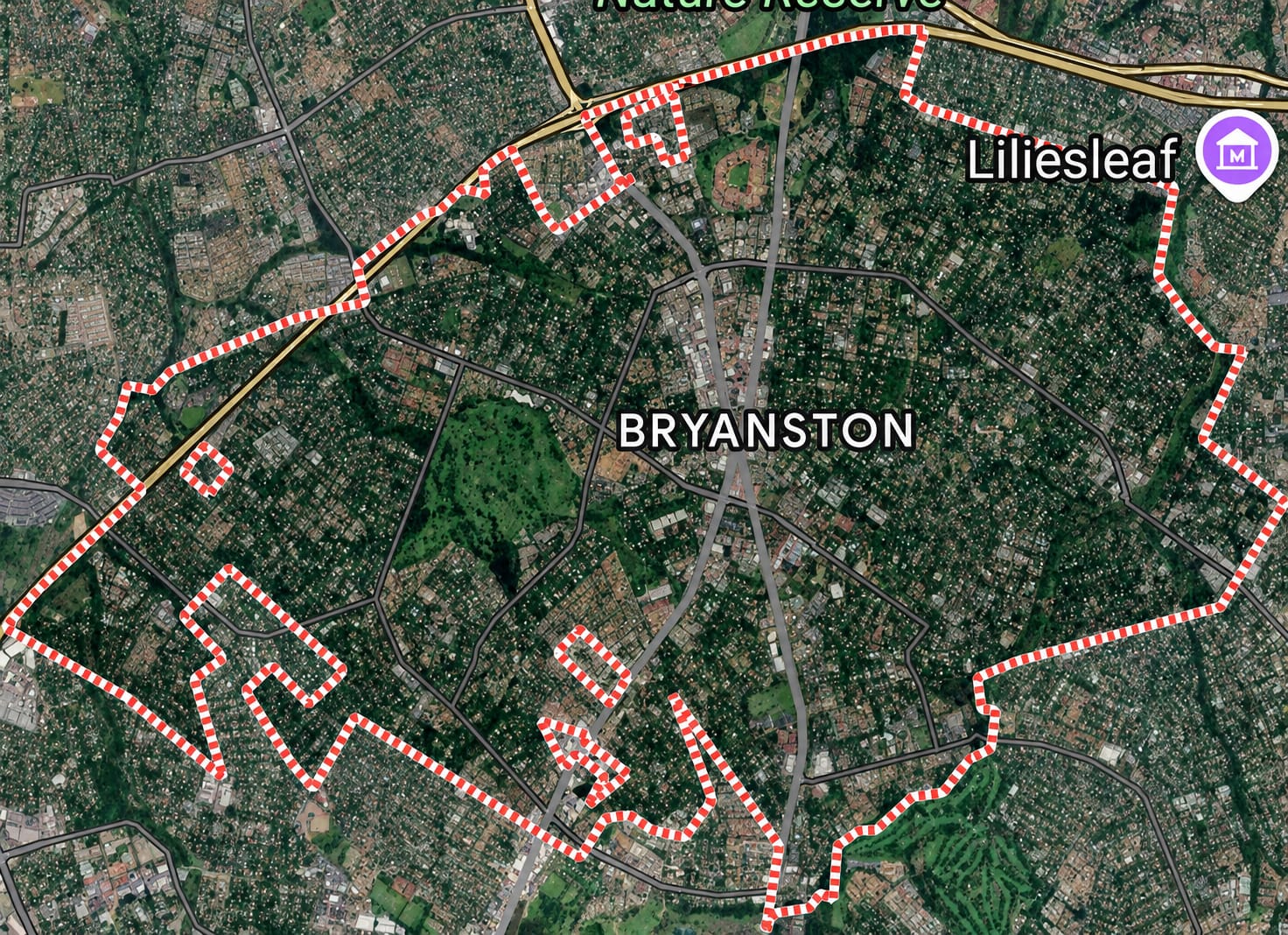 Swift Flame LPG delivery area — Bryanston