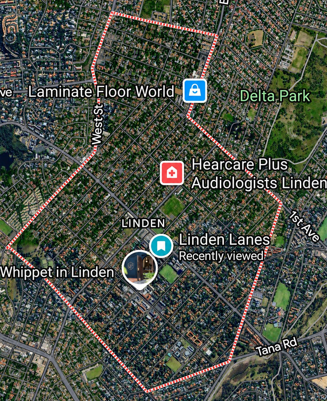 Swift Flame LPG delivery area — Linden