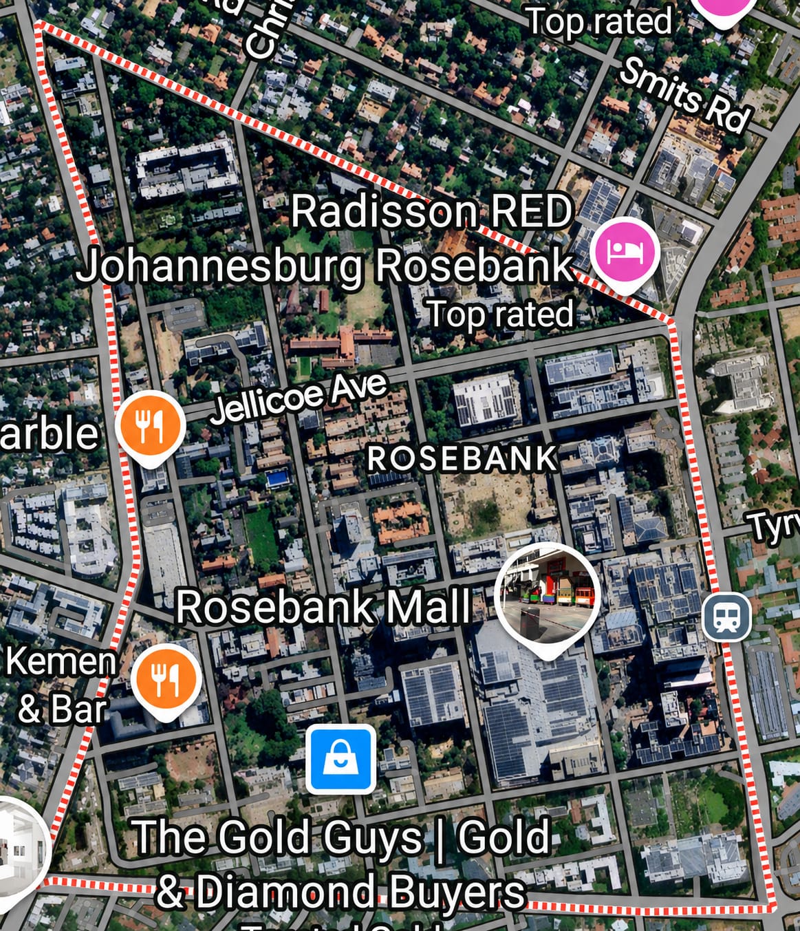 Swift Flame LPG delivery area — Rosebank